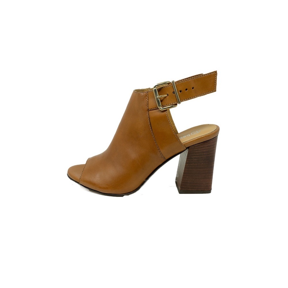 BAGATT Leather Slingback Sandals, Brown, Size: 6
